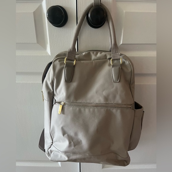 Grey and Gold backpack - Picture 1 of 7